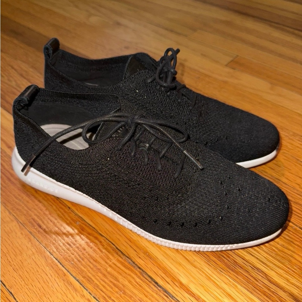Cole Haan Black Knit Women's Sneakers